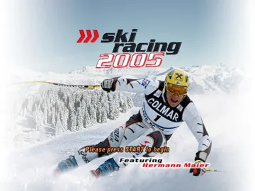 Ski Racing 2005 (Europe) screen shot title